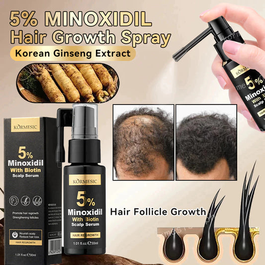 KORMESIC Minoxidil 5% with Biotin Scalp Serum 30ml