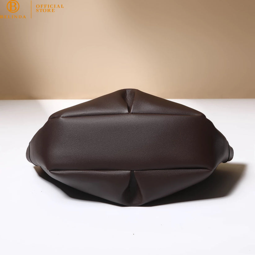 Minimalist Curved-Base Tote Bag