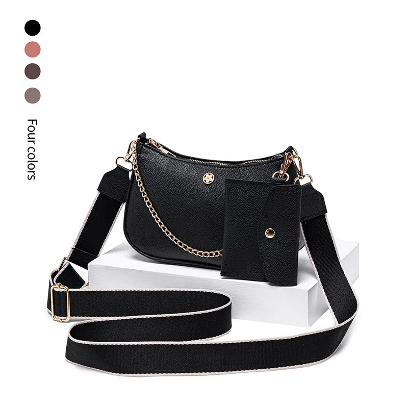 Street Style Chain Hobo Crossbody Bag
