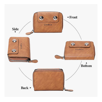 Classic Multi-Card Leather Wallet