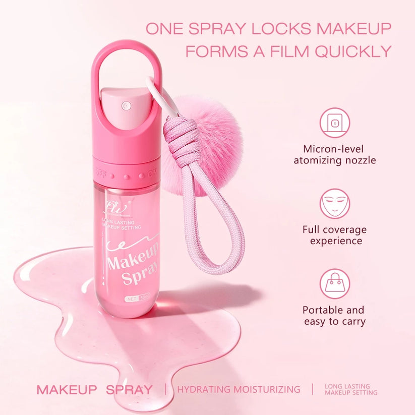 DW 24h Long Lasting Makeup Setting Spray W/ Keychain 50ml
