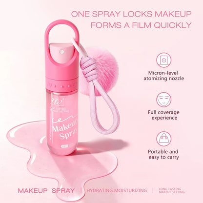 DW 24h Long Lasting Makeup Setting Spray W/ Keychain 50ml