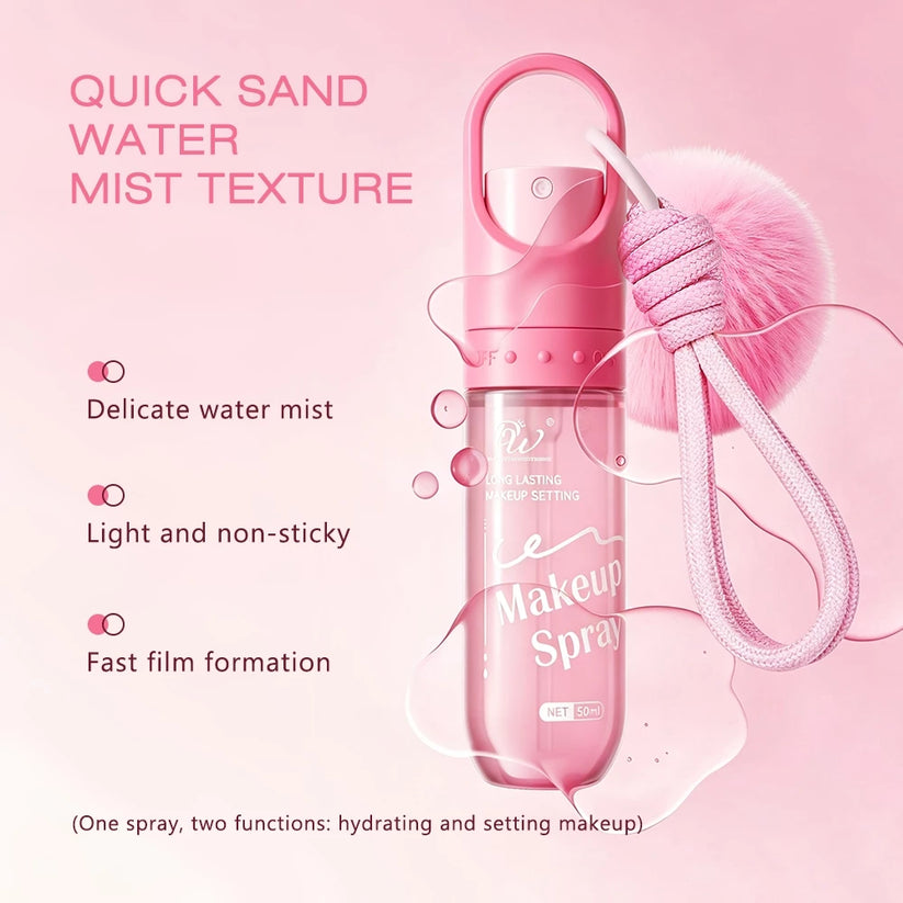 DW 24h Long Lasting Makeup Setting Spray W/ Keychain 50ml
