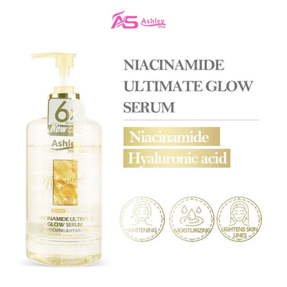 ASHLEY SHINE Hyaluronic & ASHLEY SHINE Niacinamide Pure Serum 520ml