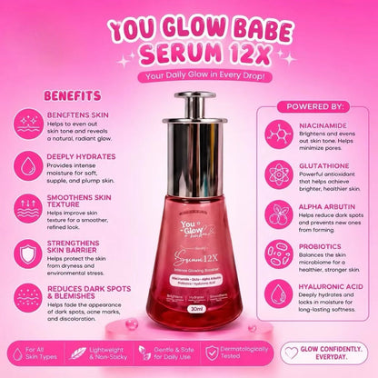 You Glow Babe Serume 12x Skin Perfecting Serum 30ml