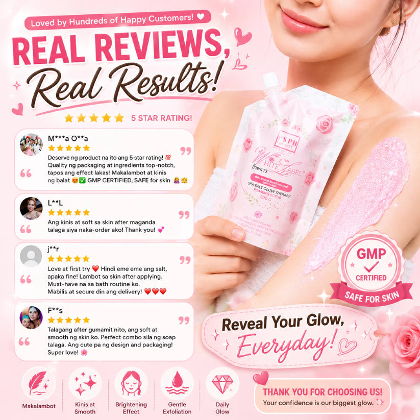 PSPH Beauty White Label Spa Salt