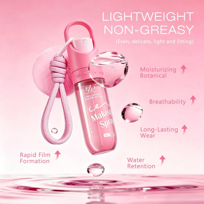 DW 24h Long Lasting Makeup Setting Spray W/ Keychain 50ml
