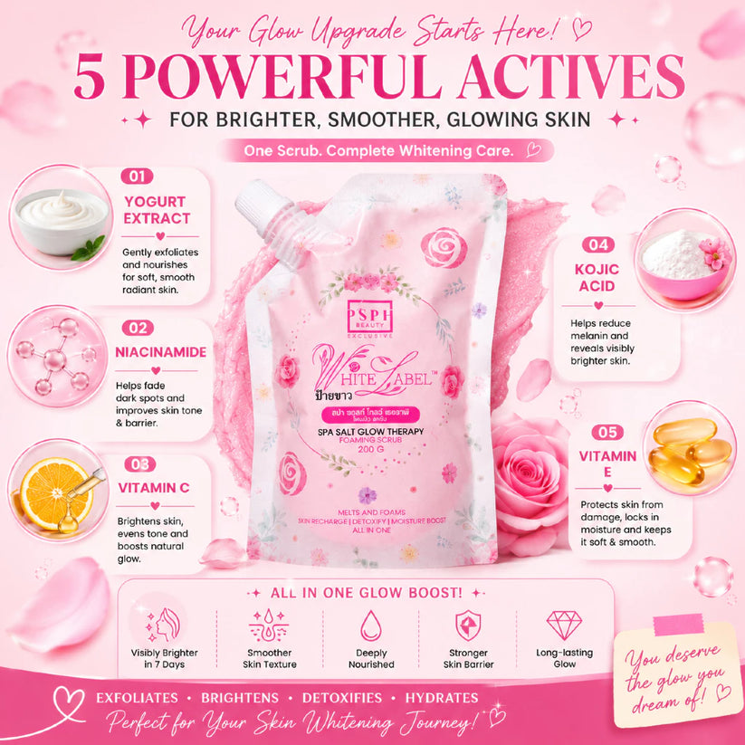 PSPH Beauty White Label Spa Salt