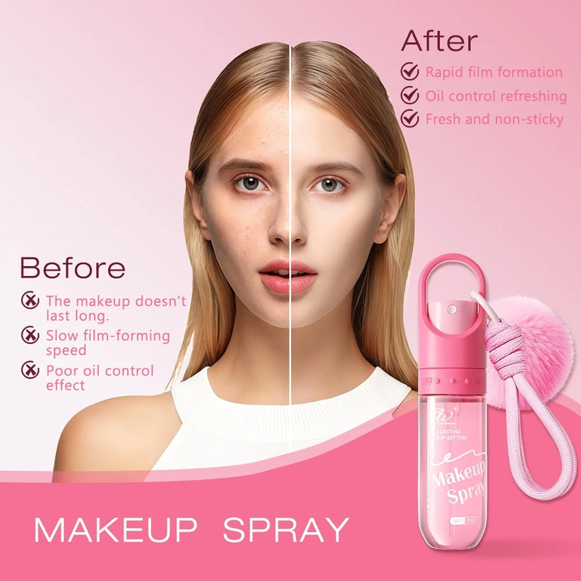 DW 24h Long Lasting Makeup Setting Spray W/ Keychain 50ml