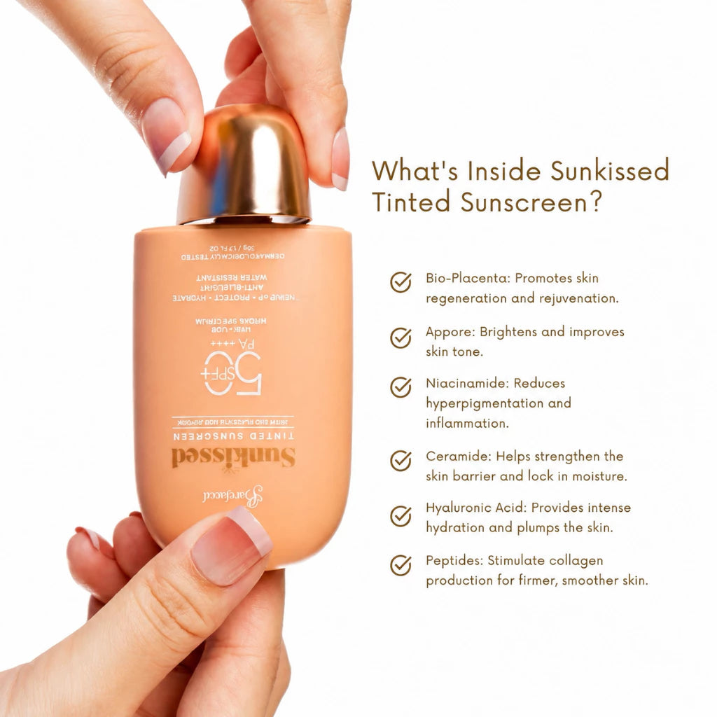 BAREFACED Sunkissed Tinted Sunscreen SPF 50 PA+++