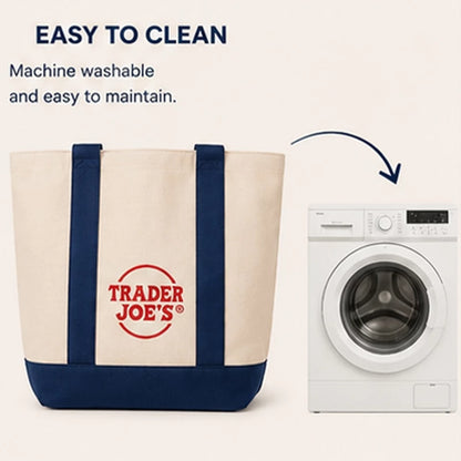 Trader Joe's Mini Canvas Tote Bag