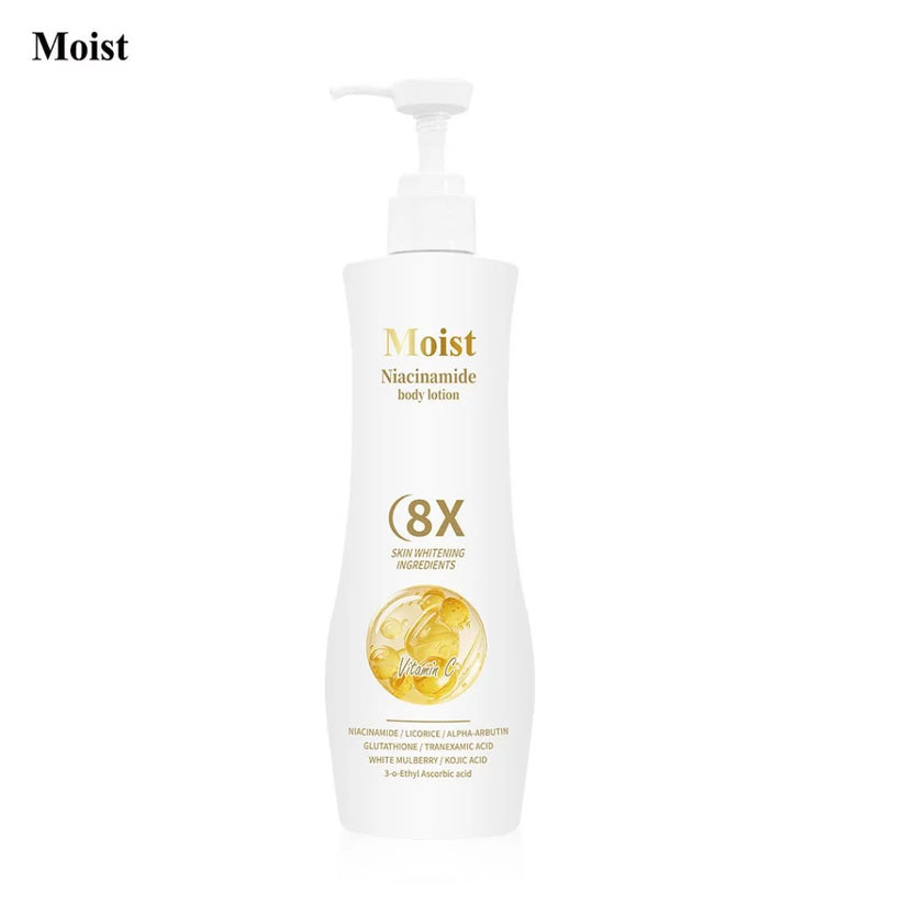 MOIST Niacinamide & Glutathione Body Lotion 8x Skin Whitening