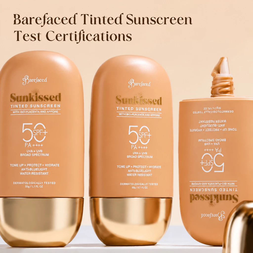 BAREFACED Sunkissed Tinted Sunscreen SPF 50 PA+++