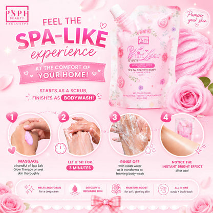 PSPH Beauty White Label Spa Salt