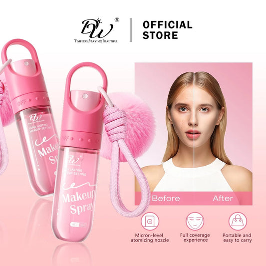 DW 24h Long Lasting Makeup Setting Spray W/ Keychain 50ml