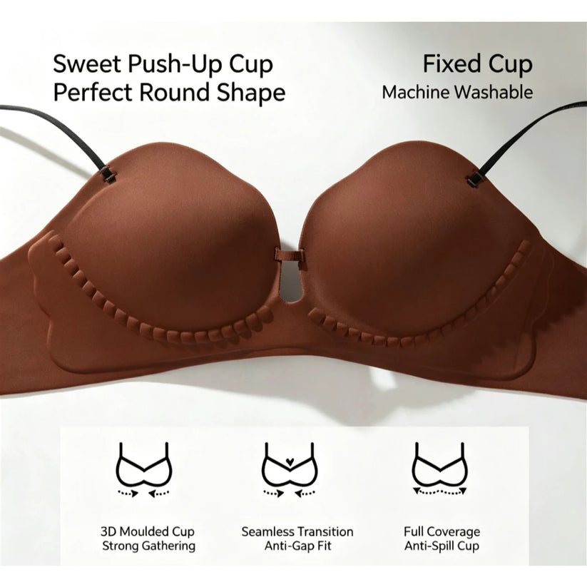 Sparkling Seamless Push-Up Bra