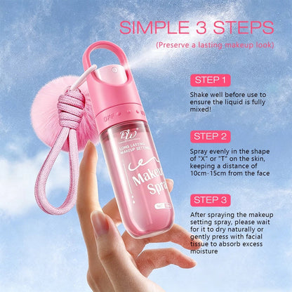 DW 24h Long Lasting Makeup Setting Spray W/ Keychain 50ml