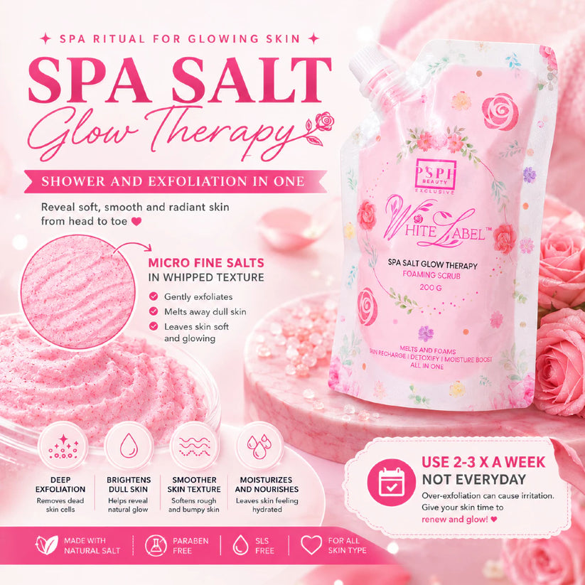 PSPH Beauty White Label Spa Salt