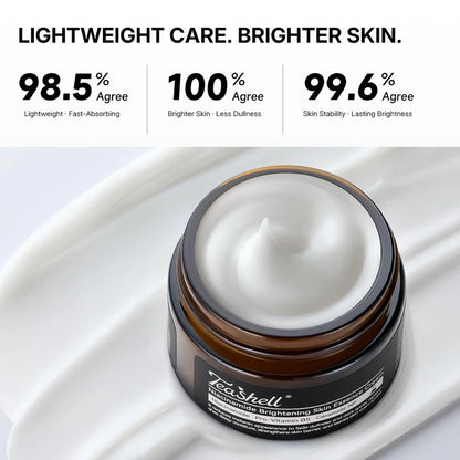 TEASHELL Niacinamide Brightening Skin Essence Cream Pro-Vitamin B5