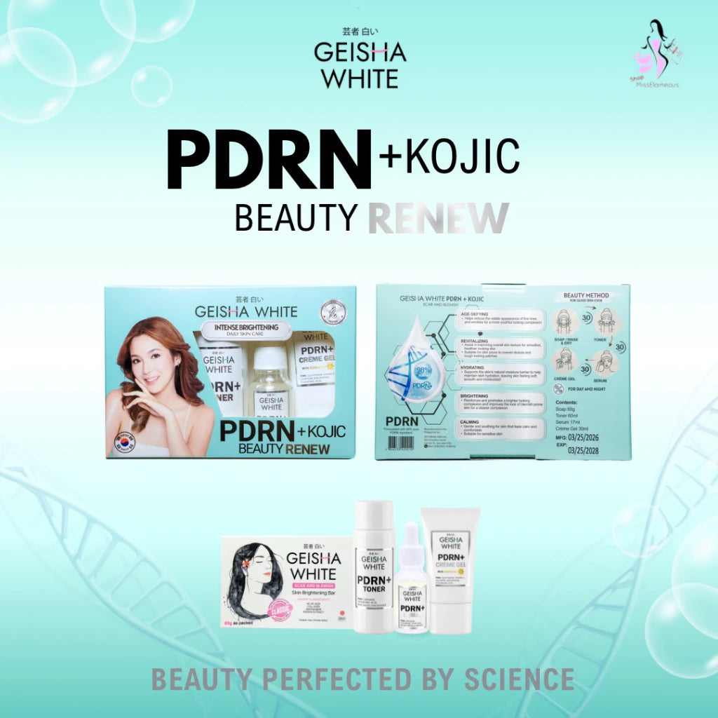 Geisha White PDRN + Kojic Beauty Renew Kit
