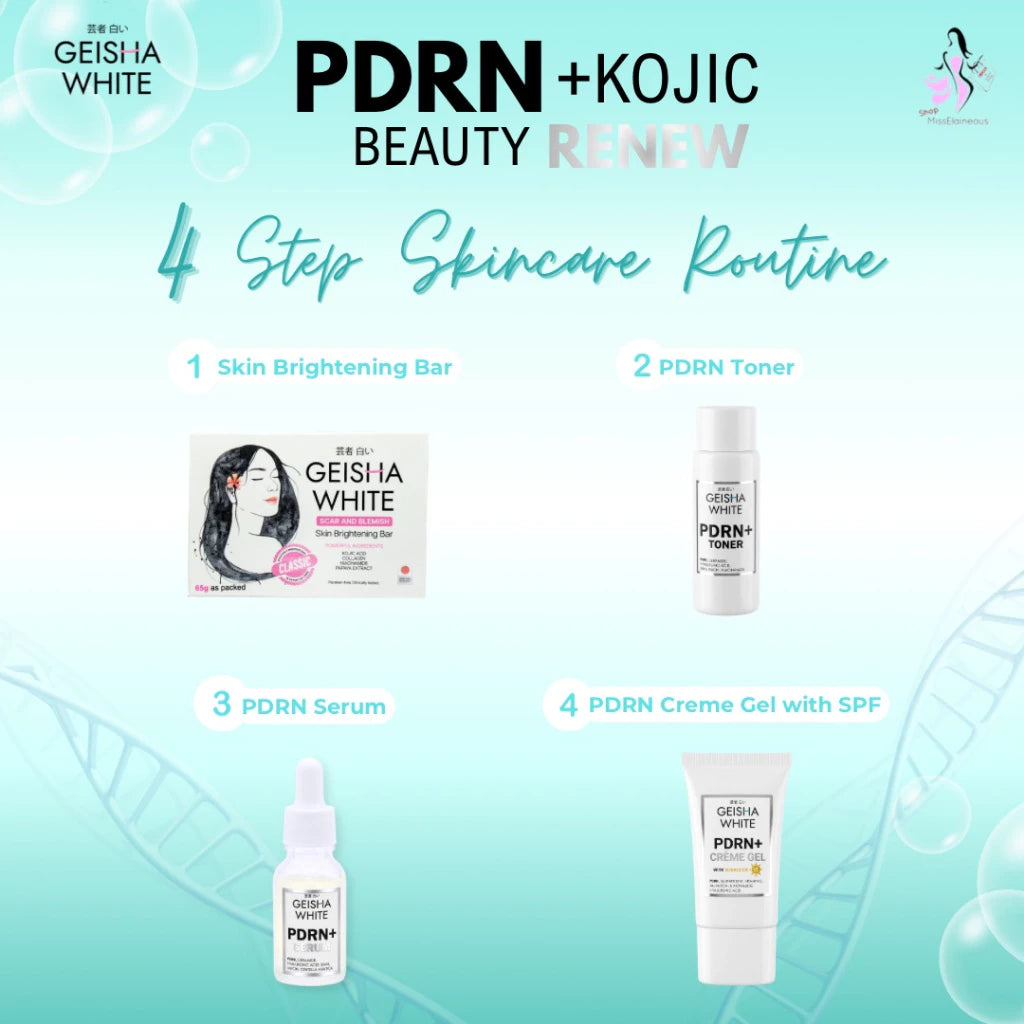Geisha White PDRN + Kojic Beauty Renew Kit