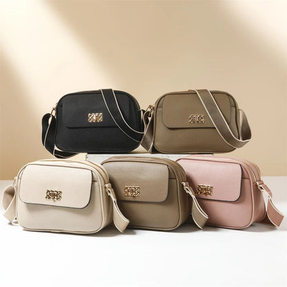 High-End Leather Shoulder Crossbody Bag