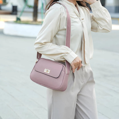 High-End Leather Shoulder Crossbody Bag