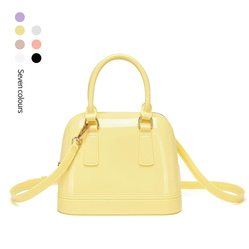 Shell Style Jelly Sling Bag