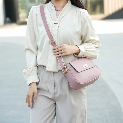 High-End Leather Shoulder Crossbody Bag