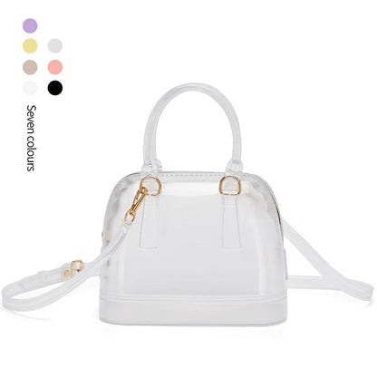 Shell Style Jelly Sling Bag