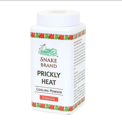 SNAKE BRAND Prickly Heat Cooling Body Powder 50g