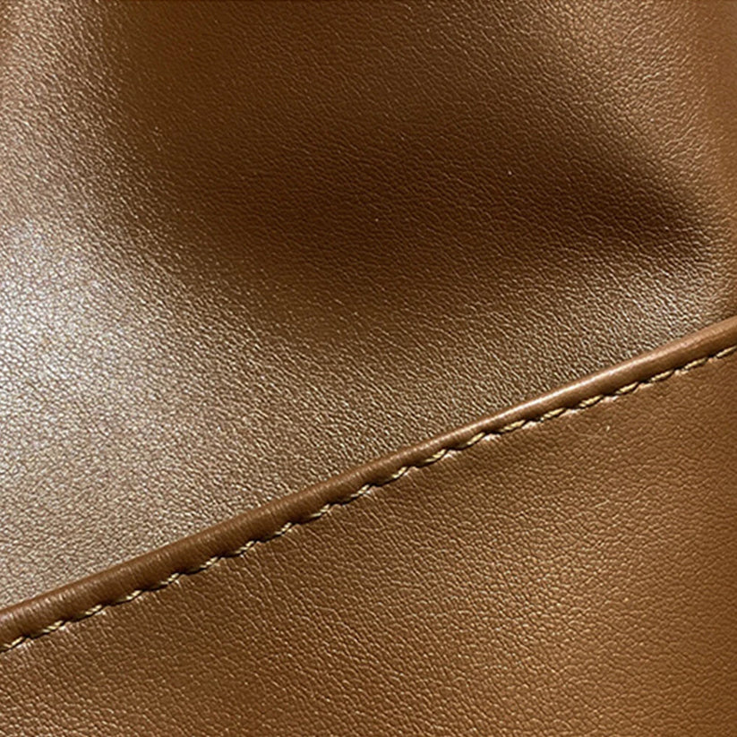 Simple Elegant Soft Leather Shoulder Bag