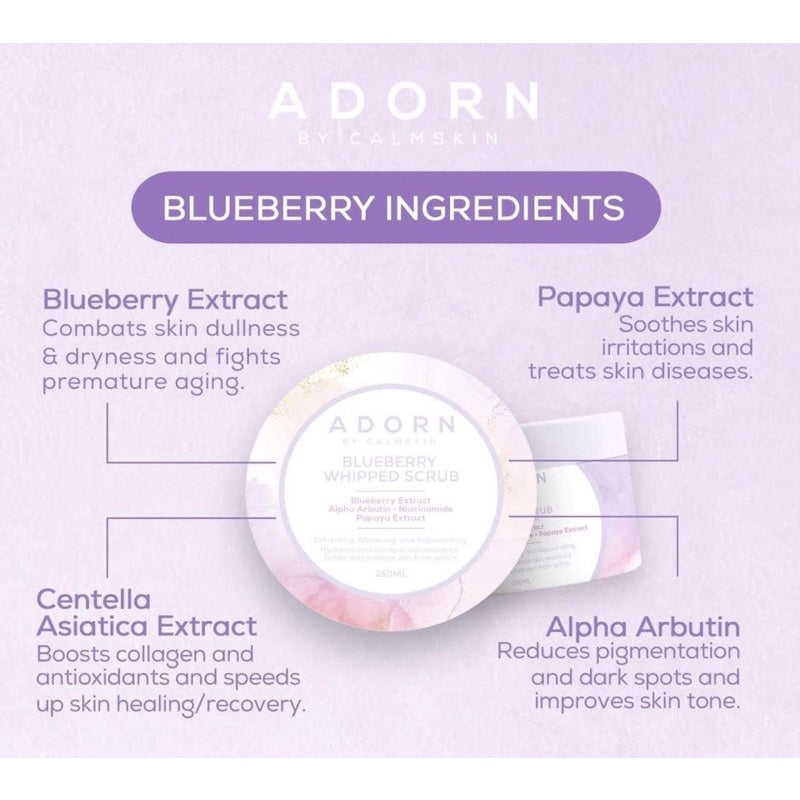 ADORN Blueberry Whipped Scrub 250ML