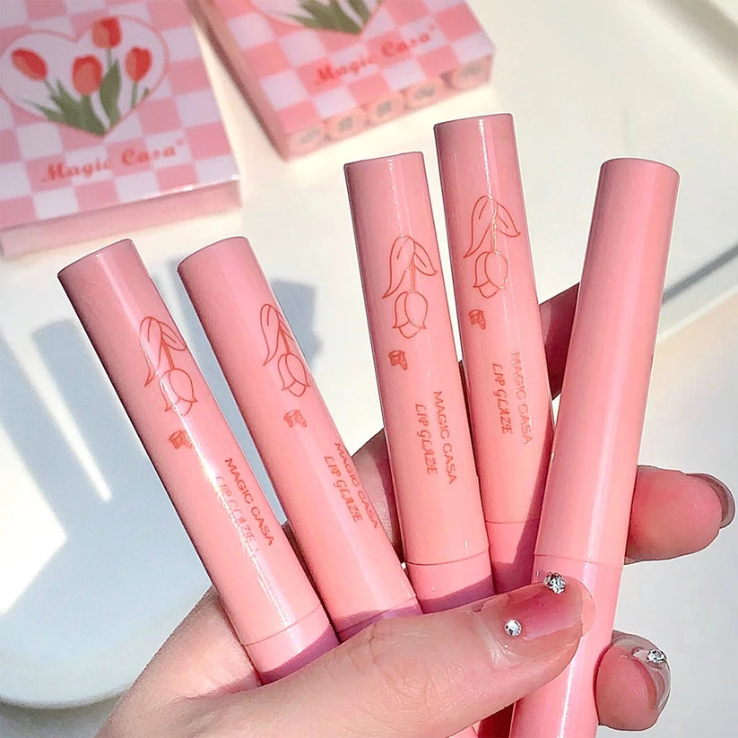 5PCS Tulip Lip Glaze Set