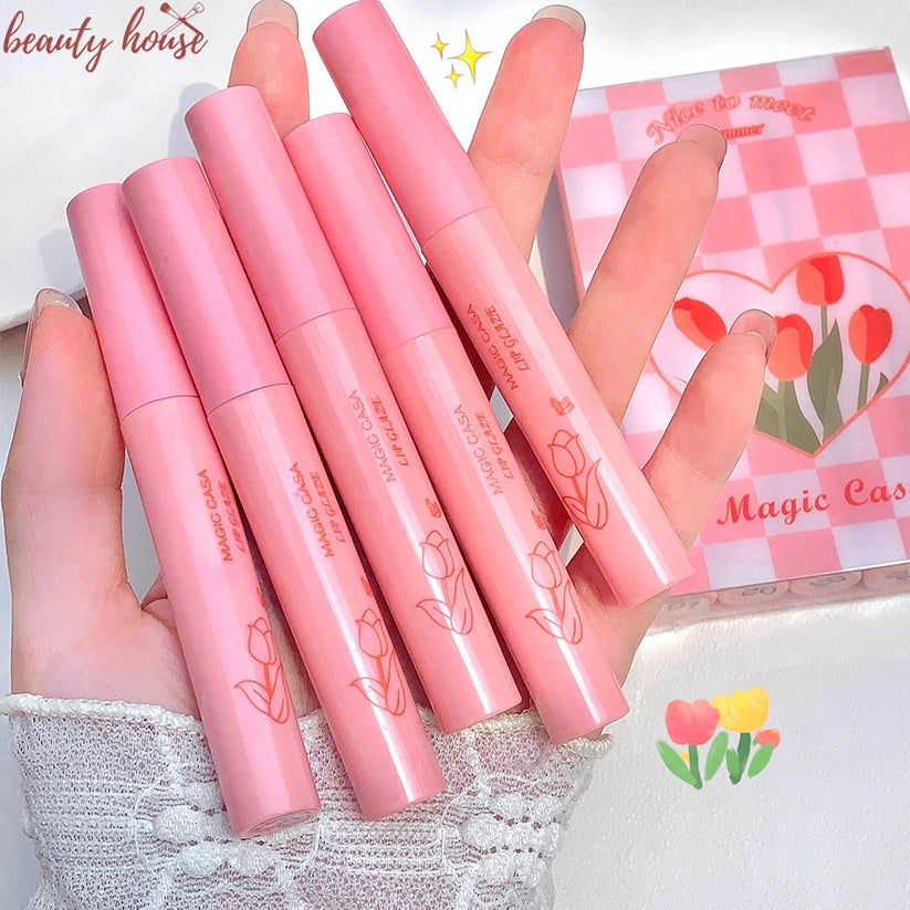 5PCS Tulip Lip Glaze Set