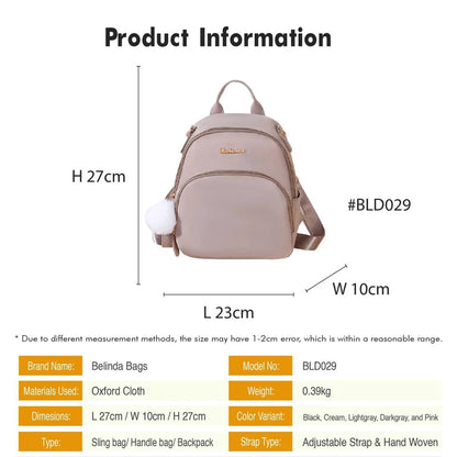 Korean-Style Mini Backpack