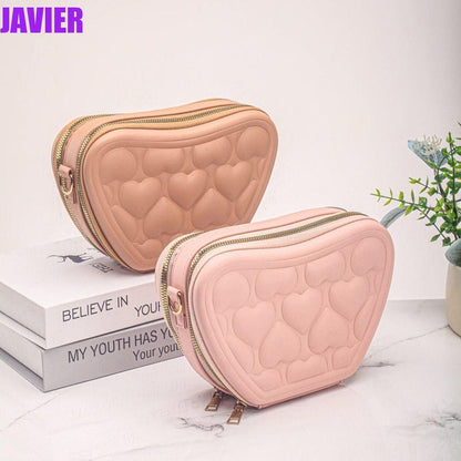 Heart Clutch Sling Bag