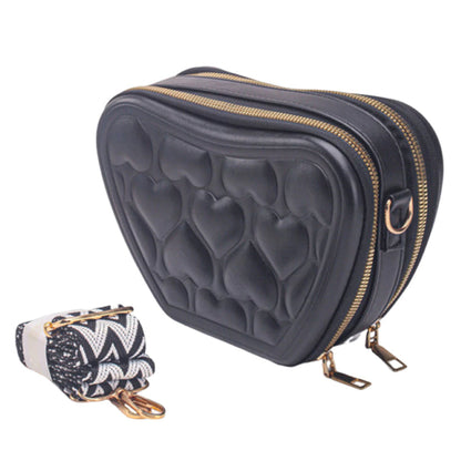 Heart Clutch Sling Bag