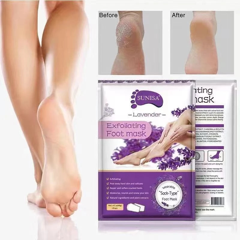 SUNISA Exfoliating Foot Mask 3 PACKS!