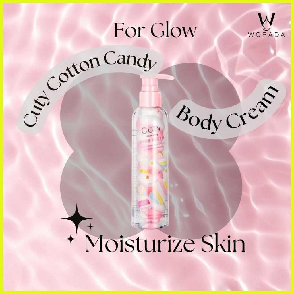 WORADA Cotton Candy Body Cream