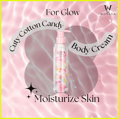 WORADA Cotton Candy Body Cream