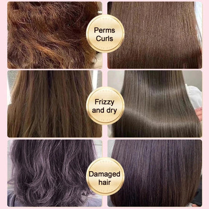 BAYAXIN Hair Straightening Serum with Comb Applicator
