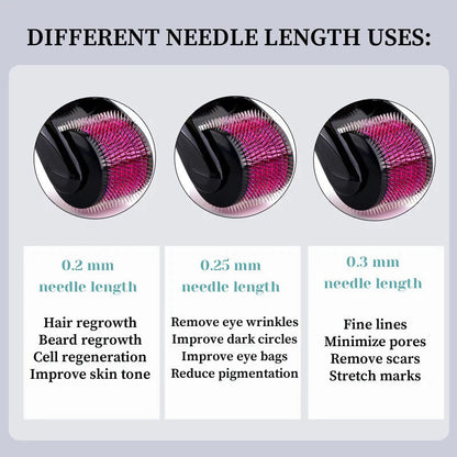 540 Titanium Microneedle Scar Derma Roller