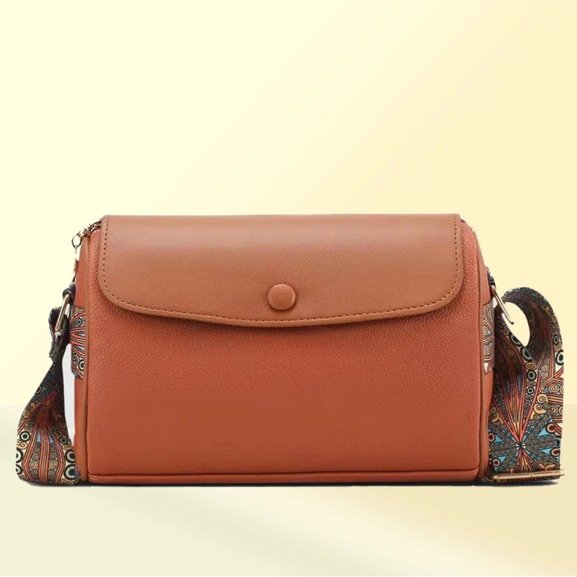 Double Lock Monogram Ladies Fashion Shoulder Bag