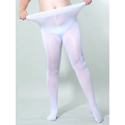 Sexy Sheer Pantyhose - Soft Shiny High Waist Tights, Anti-Snag & Tear-Resistant