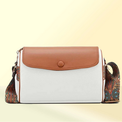 Double Lock Monogram Ladies Fashion Shoulder Bag