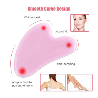 Heart Shape Gua Sha Scraping Massage