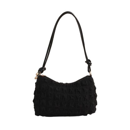 Soft Pleated Bubble Bag