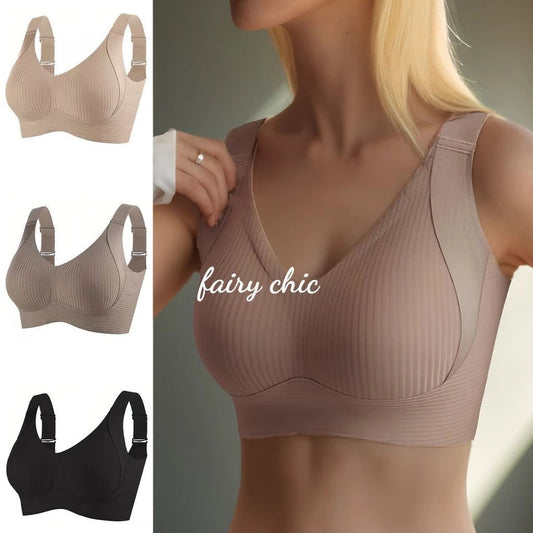 Plus Size/Big Breast Anti Sagging Seamless Bra