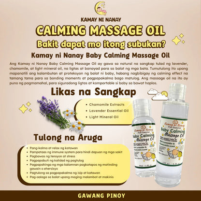 KAMAY NI NANAY Calming Massage Oil